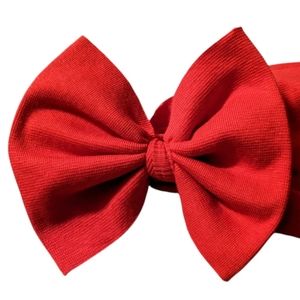 Valentine Christmas Patriotic Red Headwrap bow